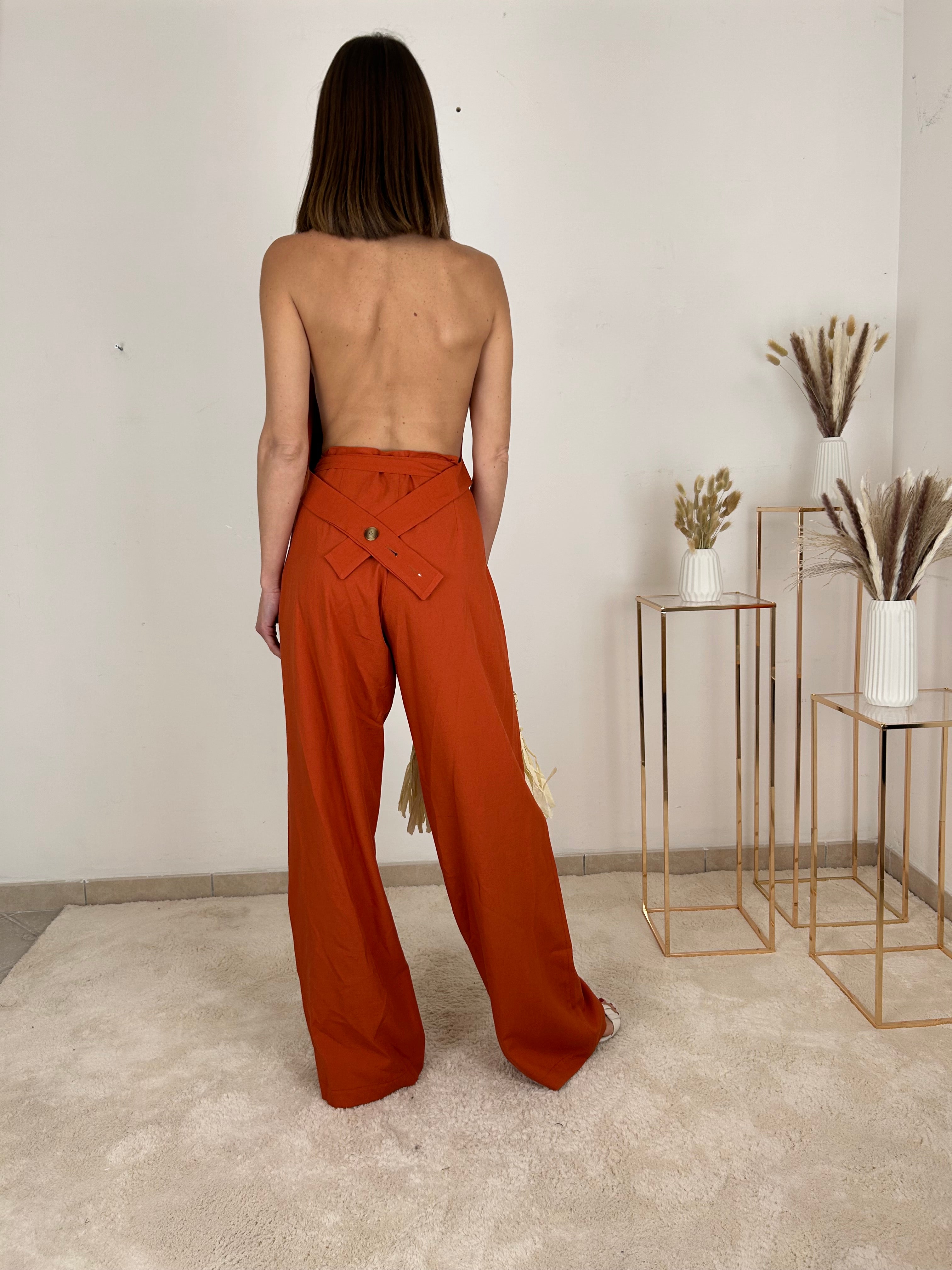 Pantalone Palazzo – Ruggine