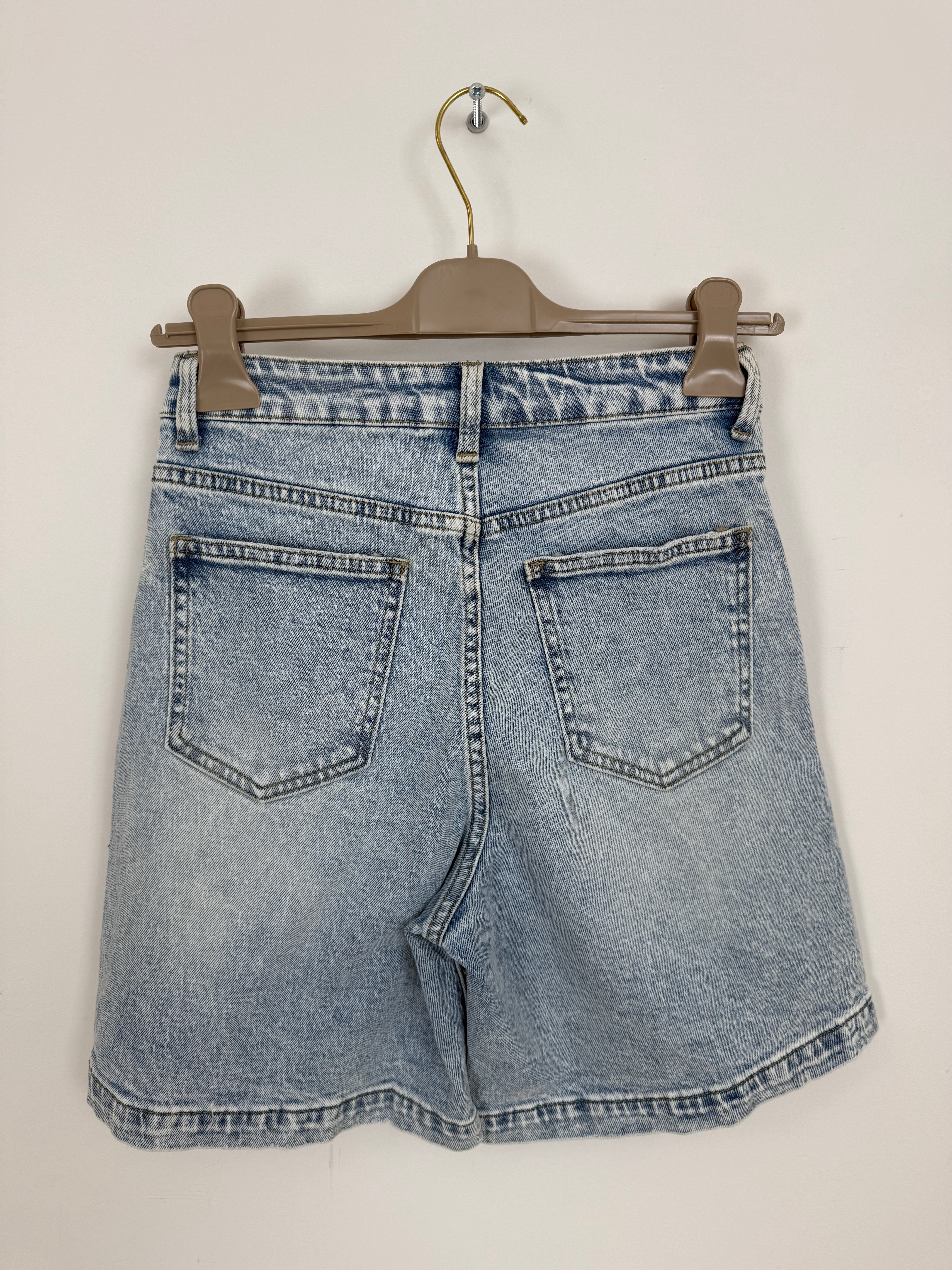 SHORTS DI JEANS CON STRASS