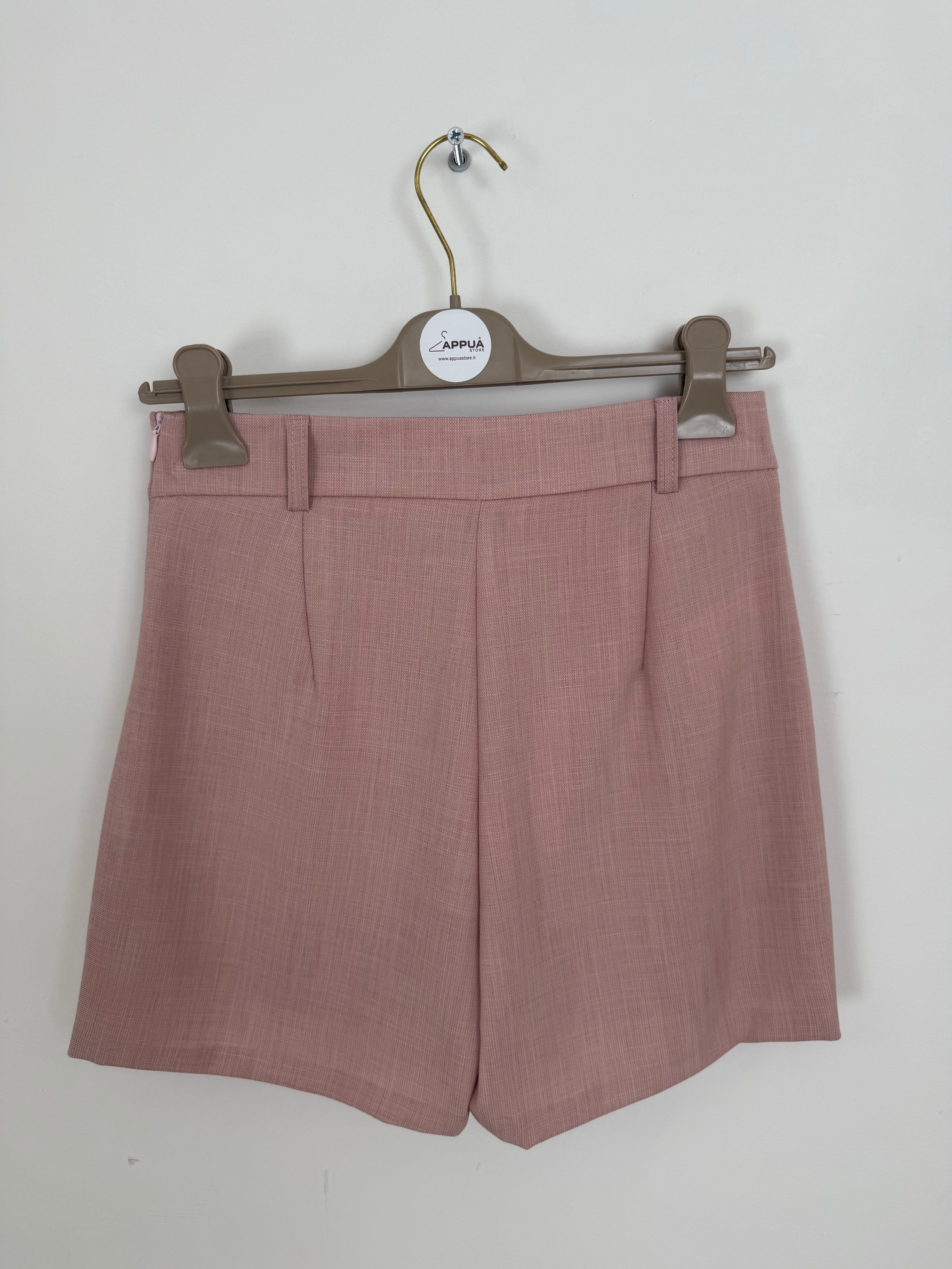 GONNA PANTALONE “Linen Chic” – Rosa Antico
