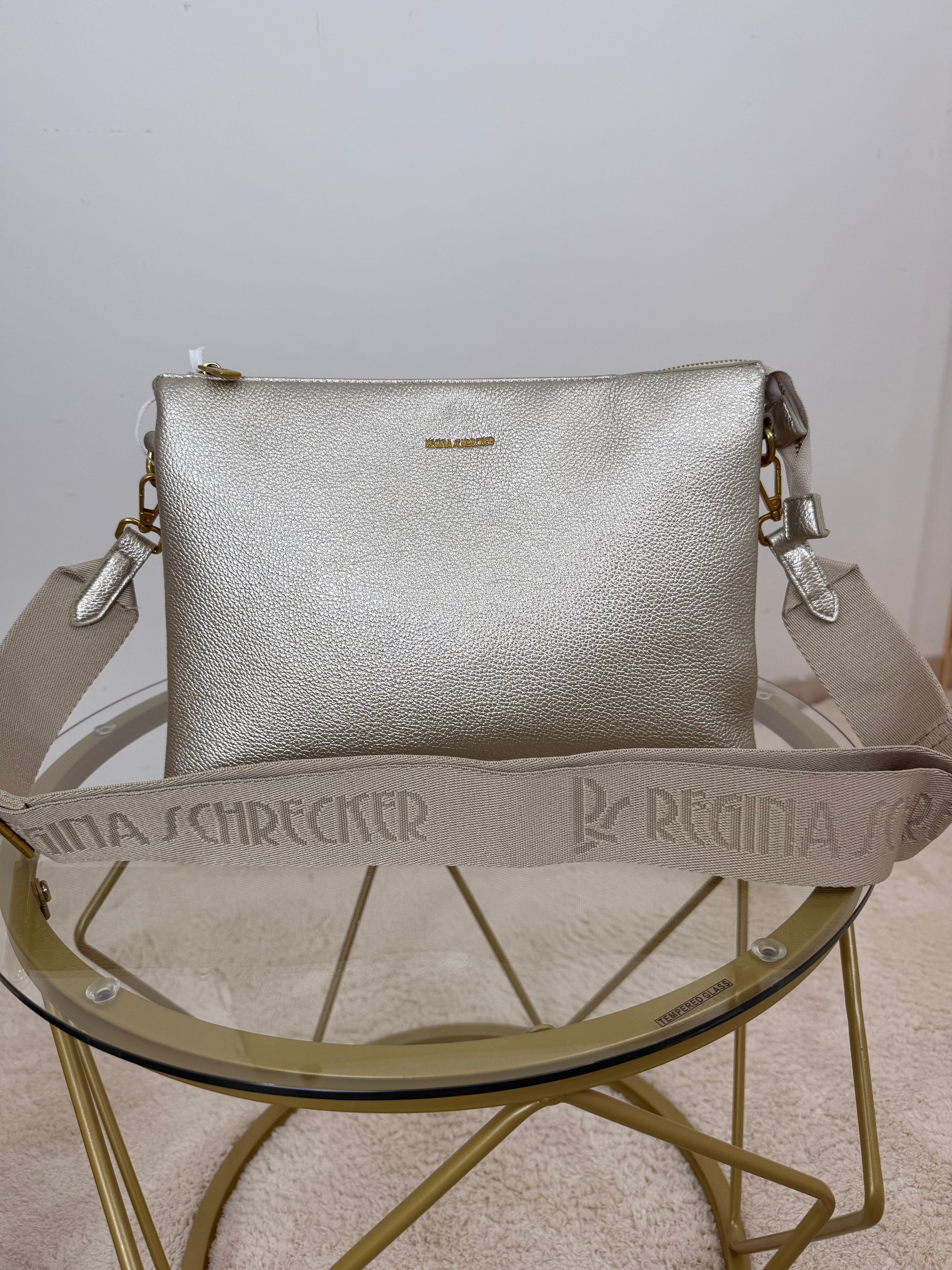 Borsa “Regina” Champagne – Tracolla Logata
