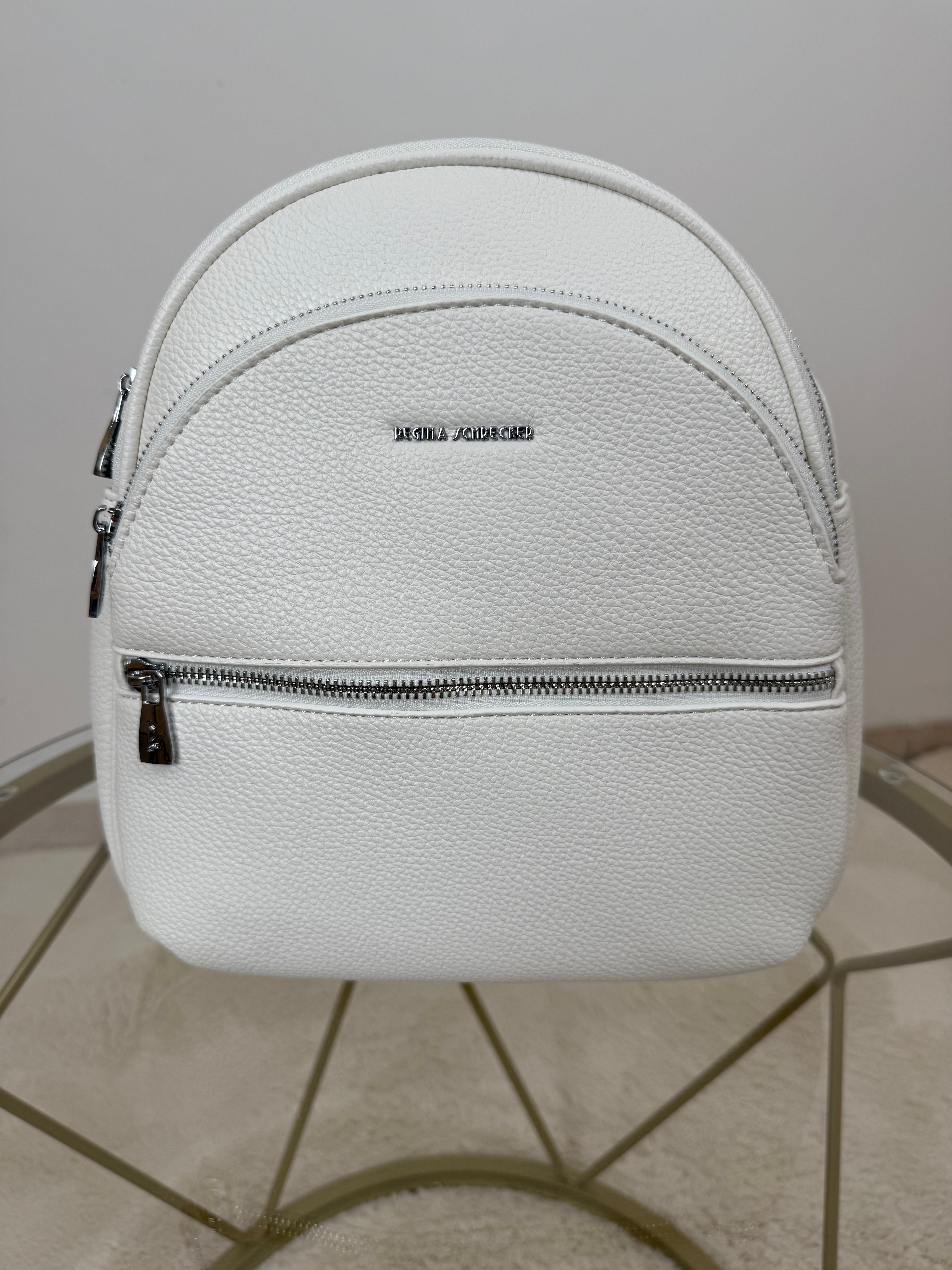 Zaino “Minimal White” – Pelle Martellata