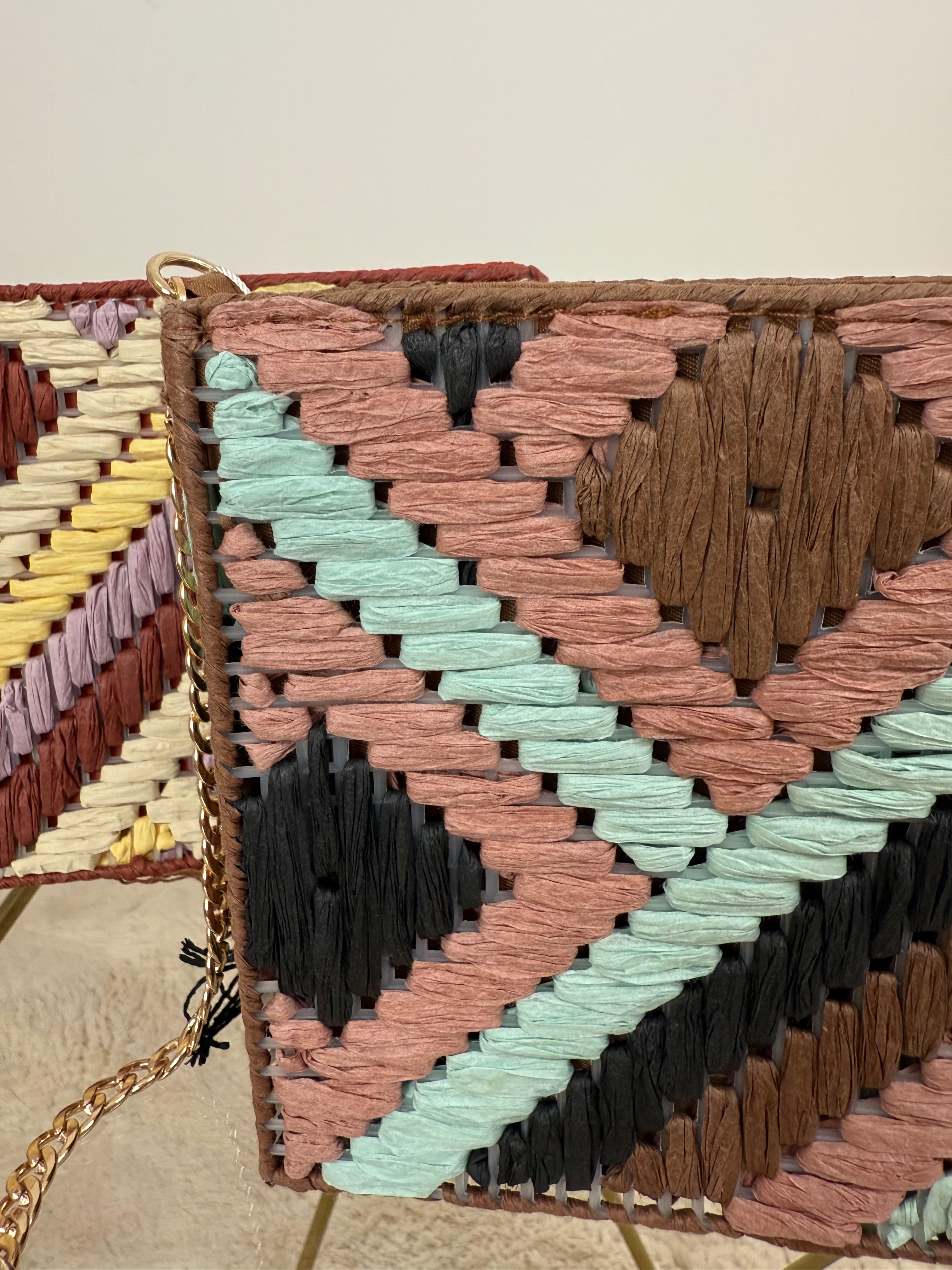 Borsa Intrecciata Ethno