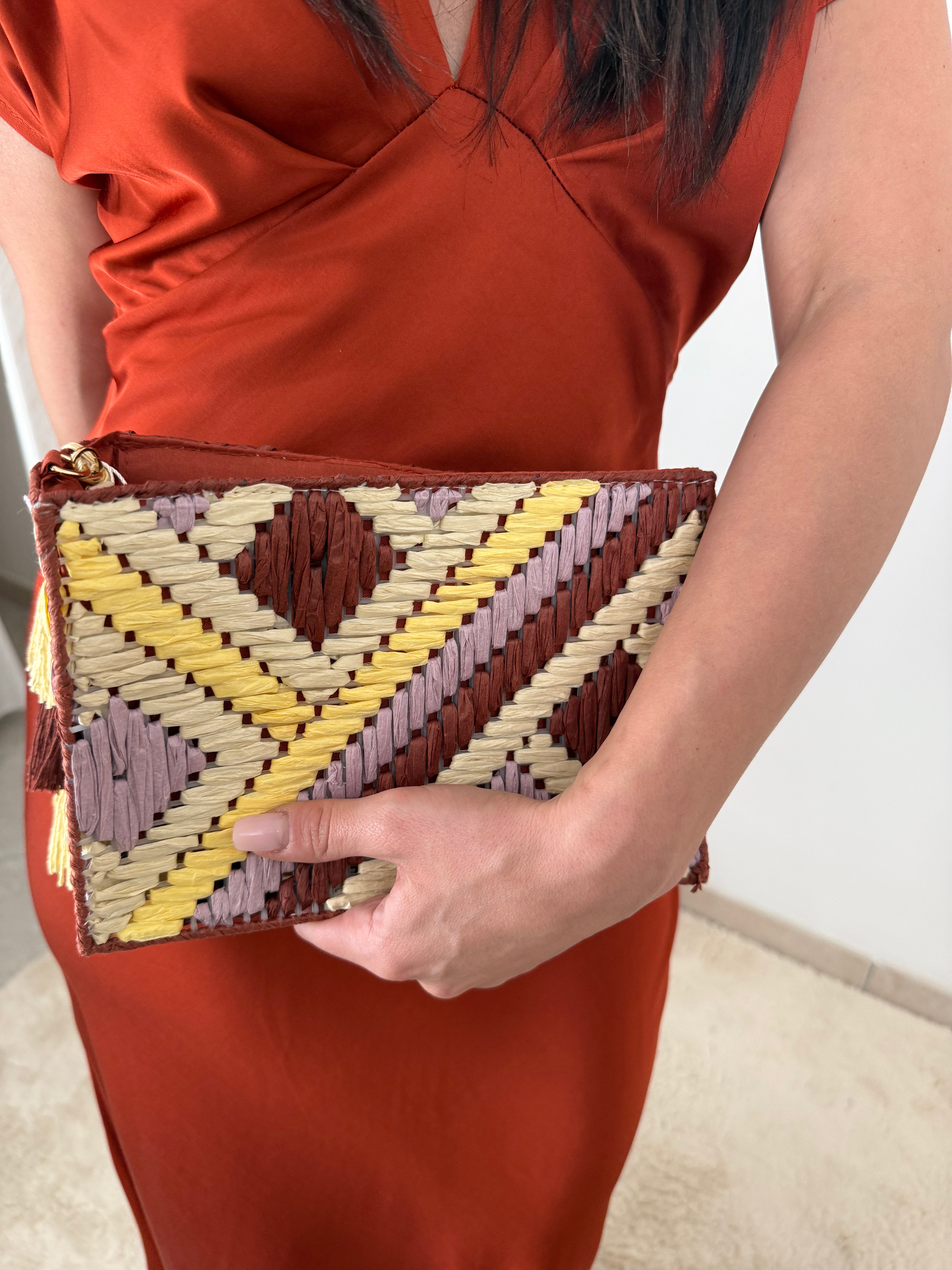 Borsa Intrecciata Ethno