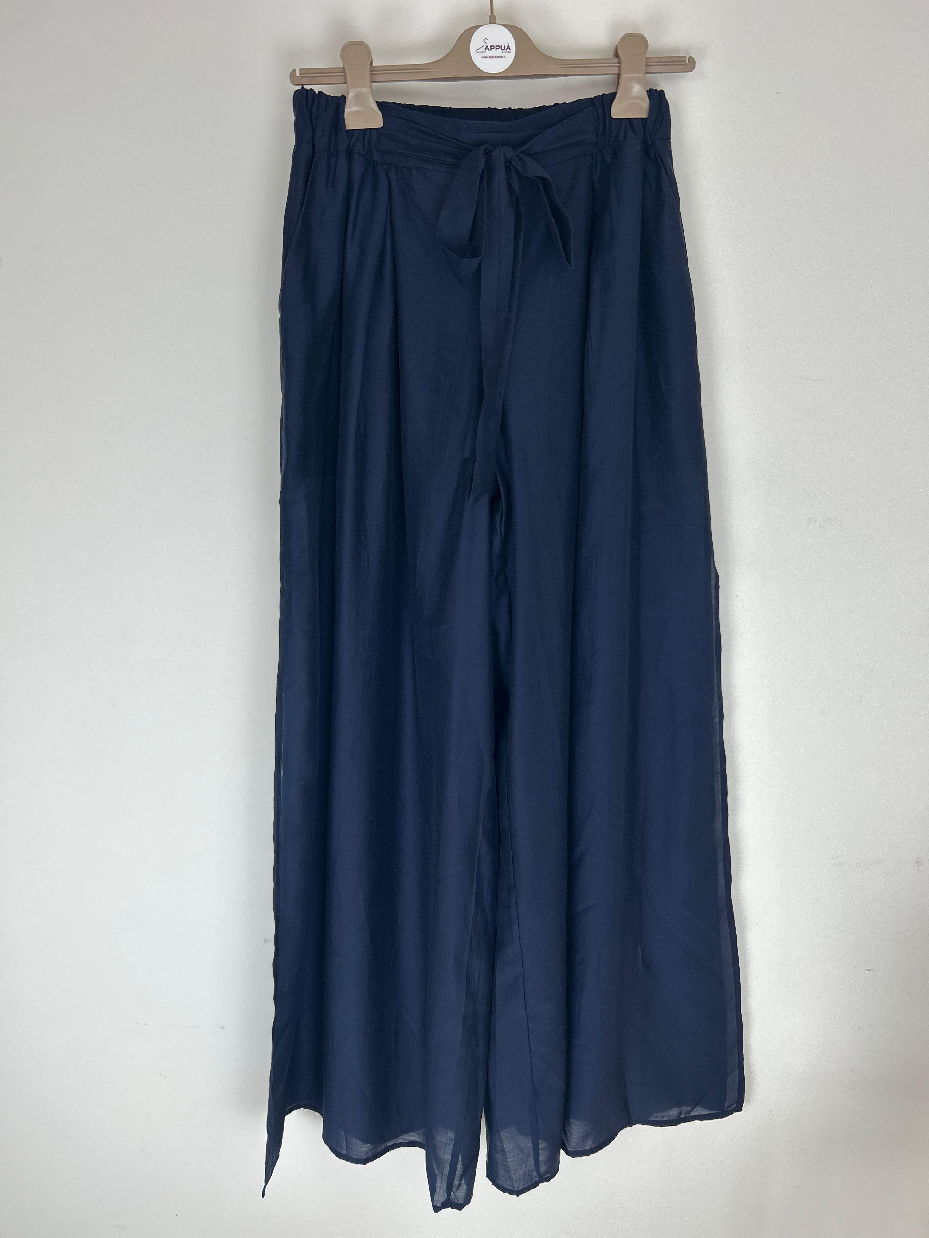 Pantaloni larghi con tasche laterali