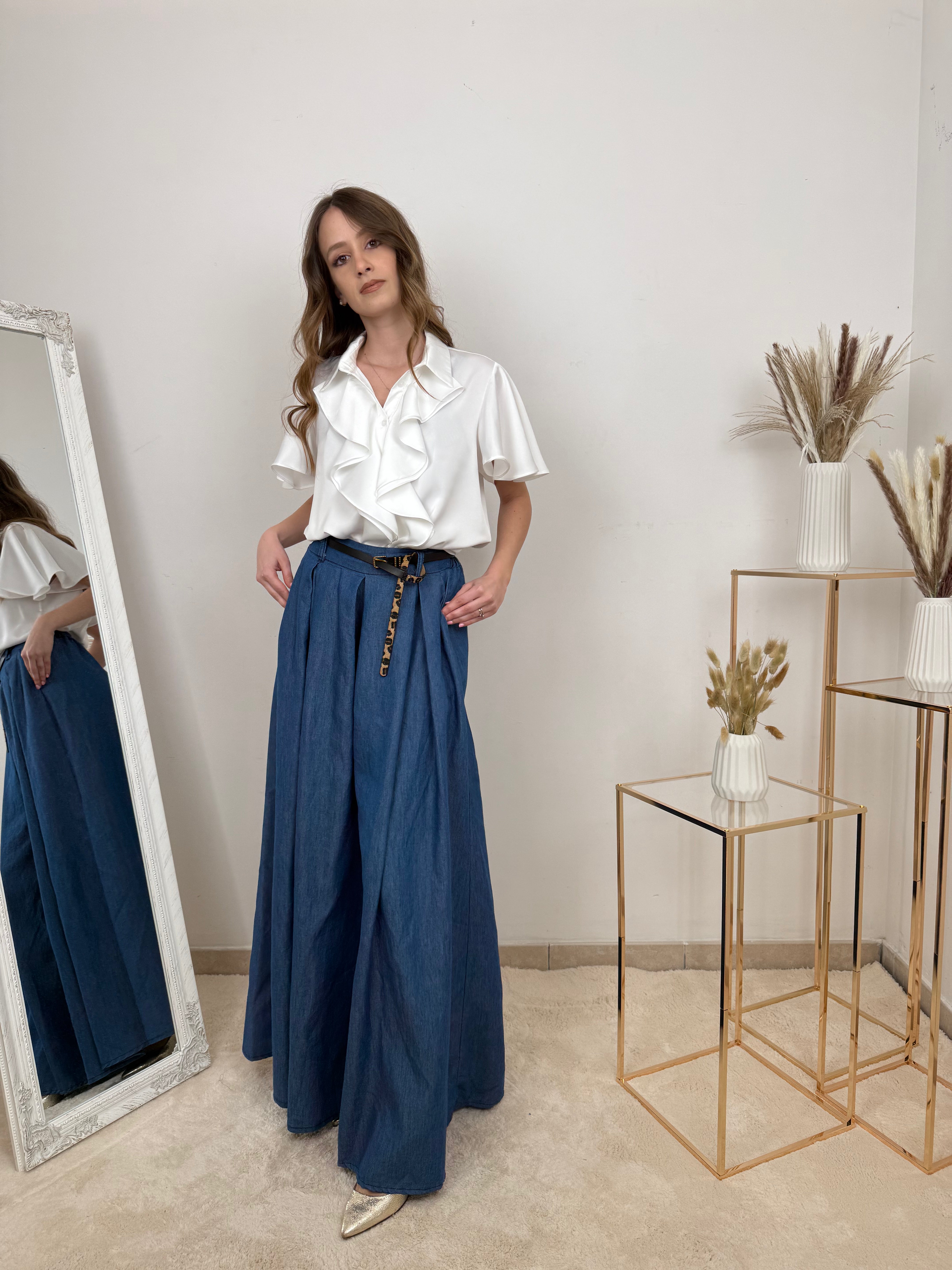 Camicia Capri Volant