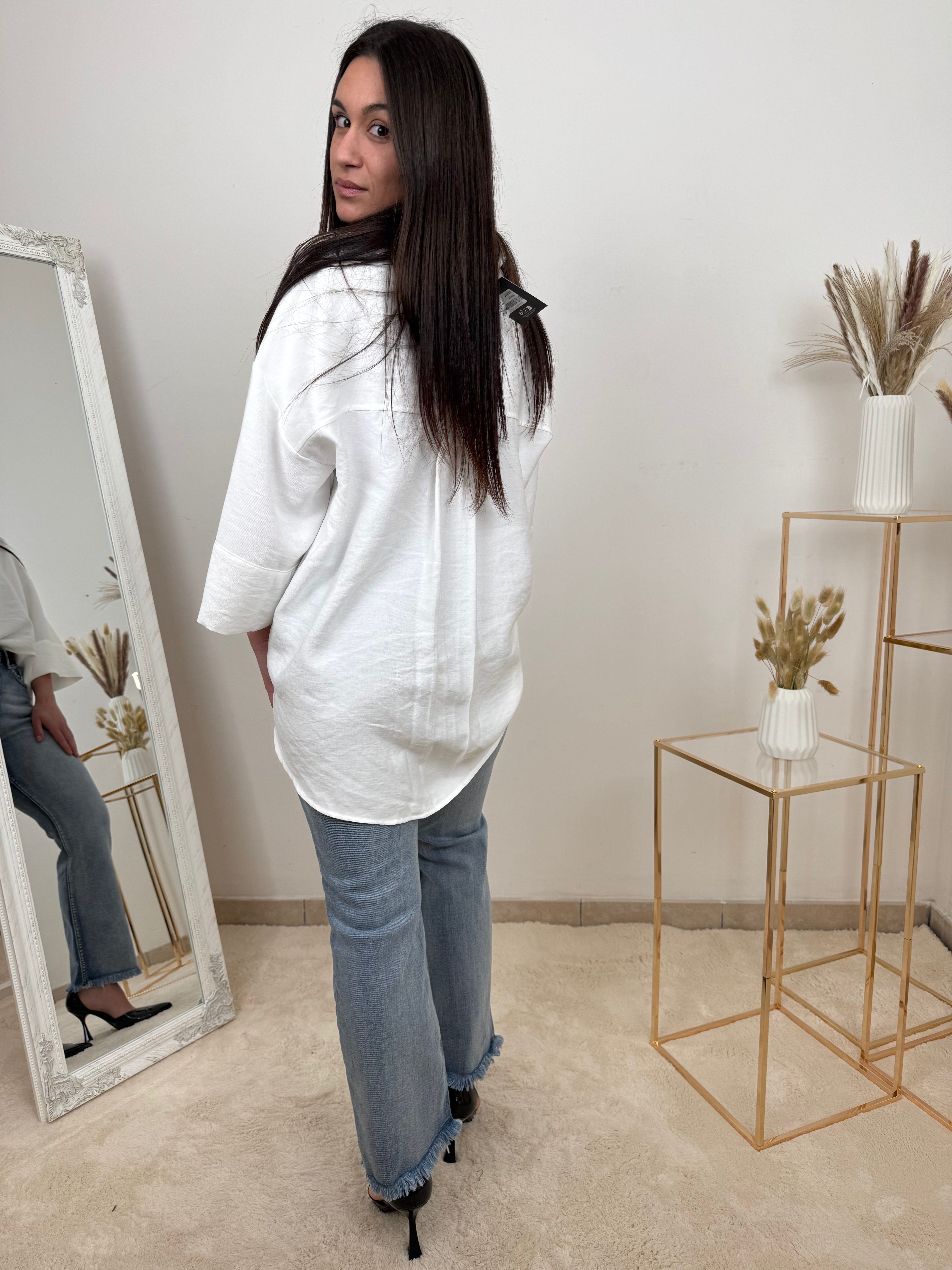 Camicia Oversize in Cotone