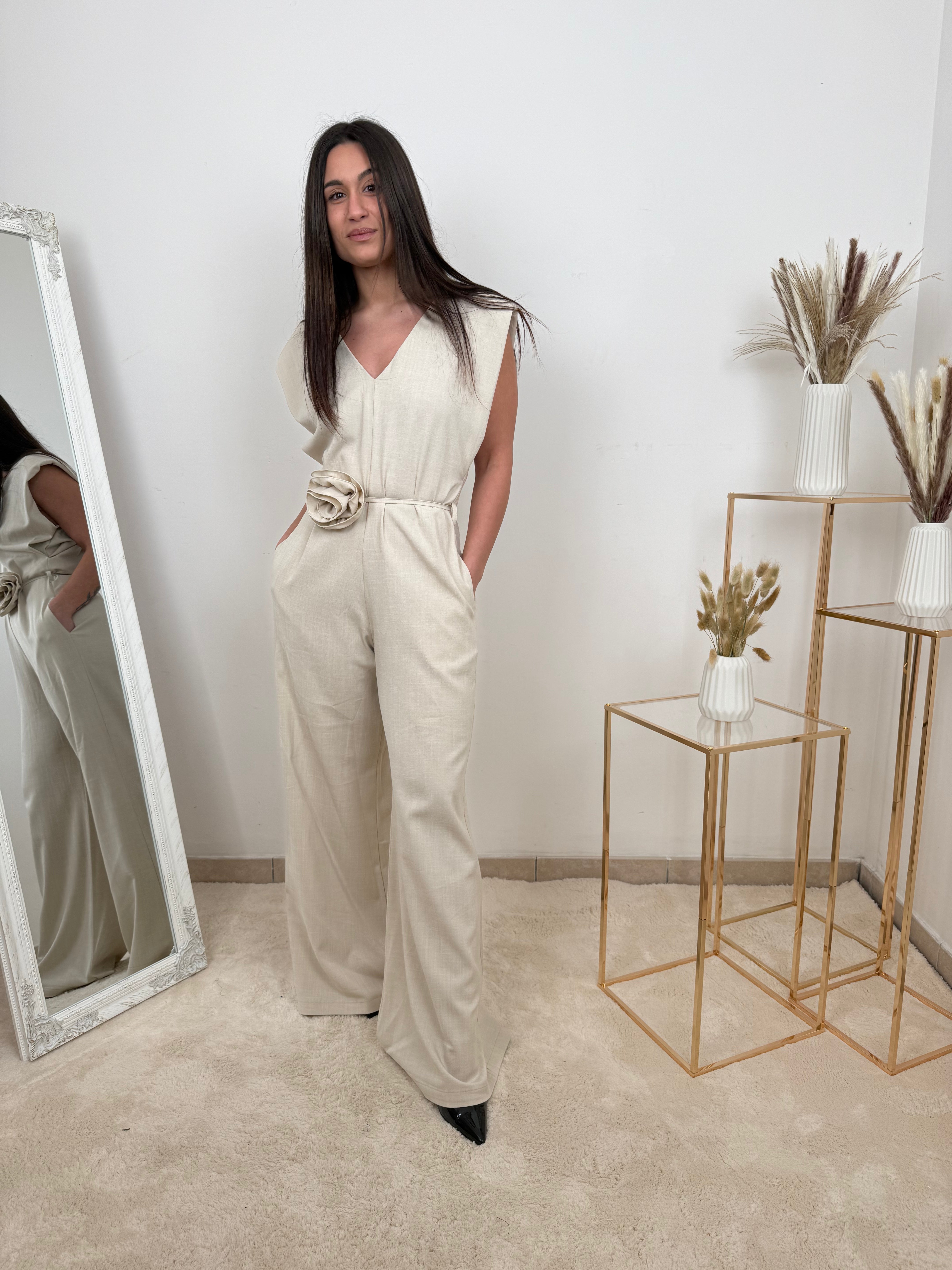 Tuta Intera "Flora" – Eleganza Fiorita