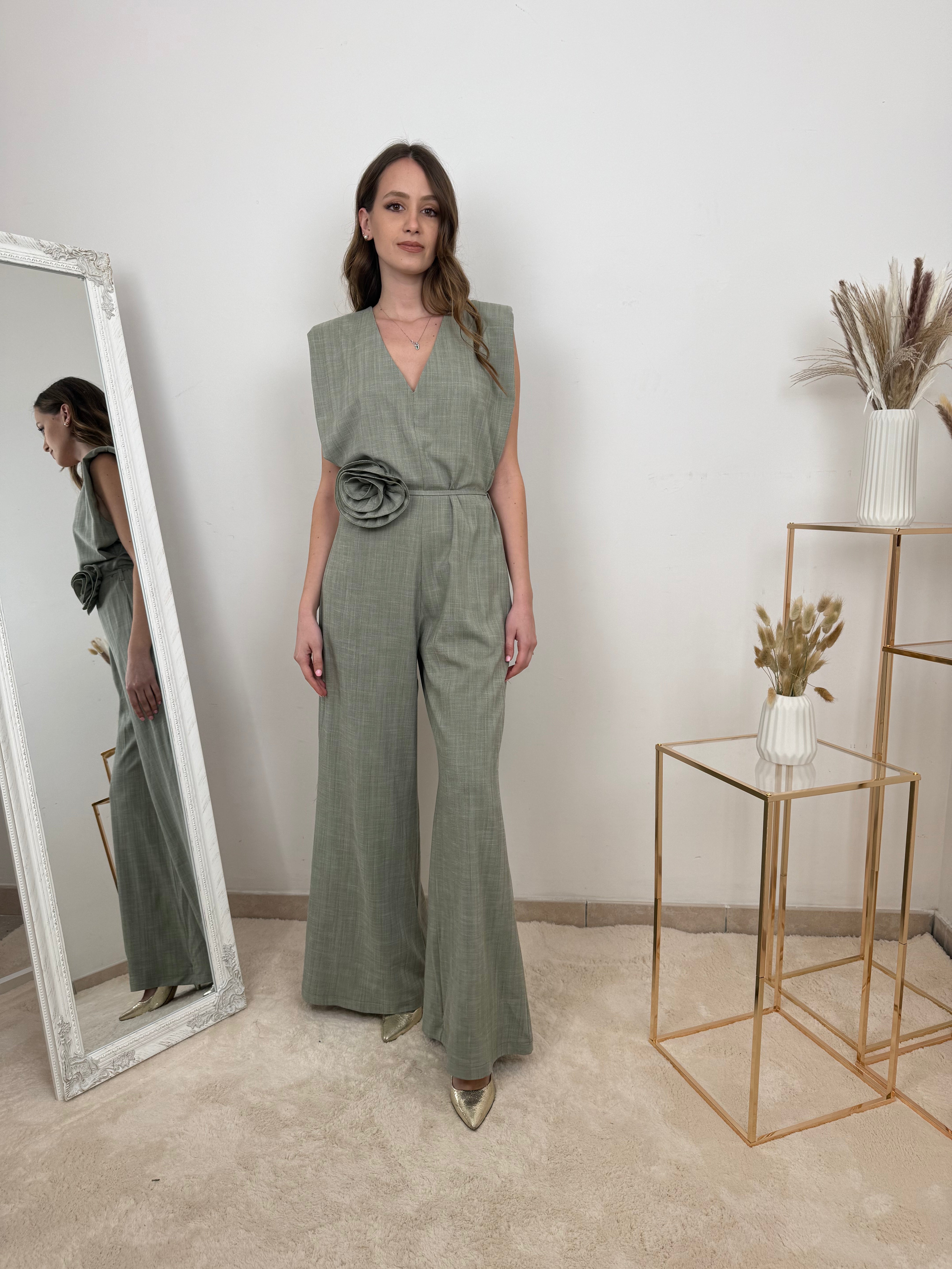 Tuta Intera "Flora" – Eleganza Fiorita