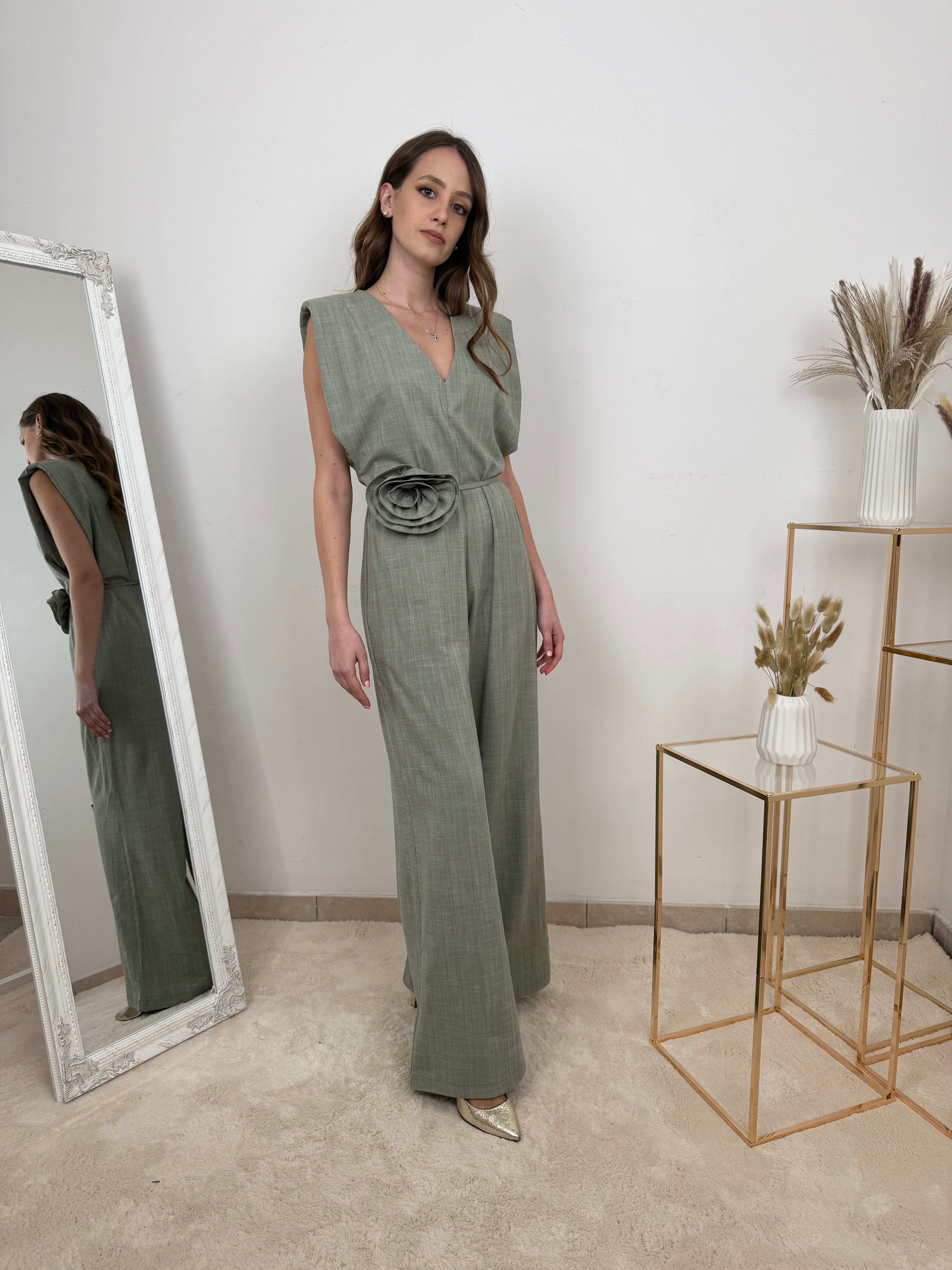 Tuta Intera "Flora" – Eleganza Fiorita