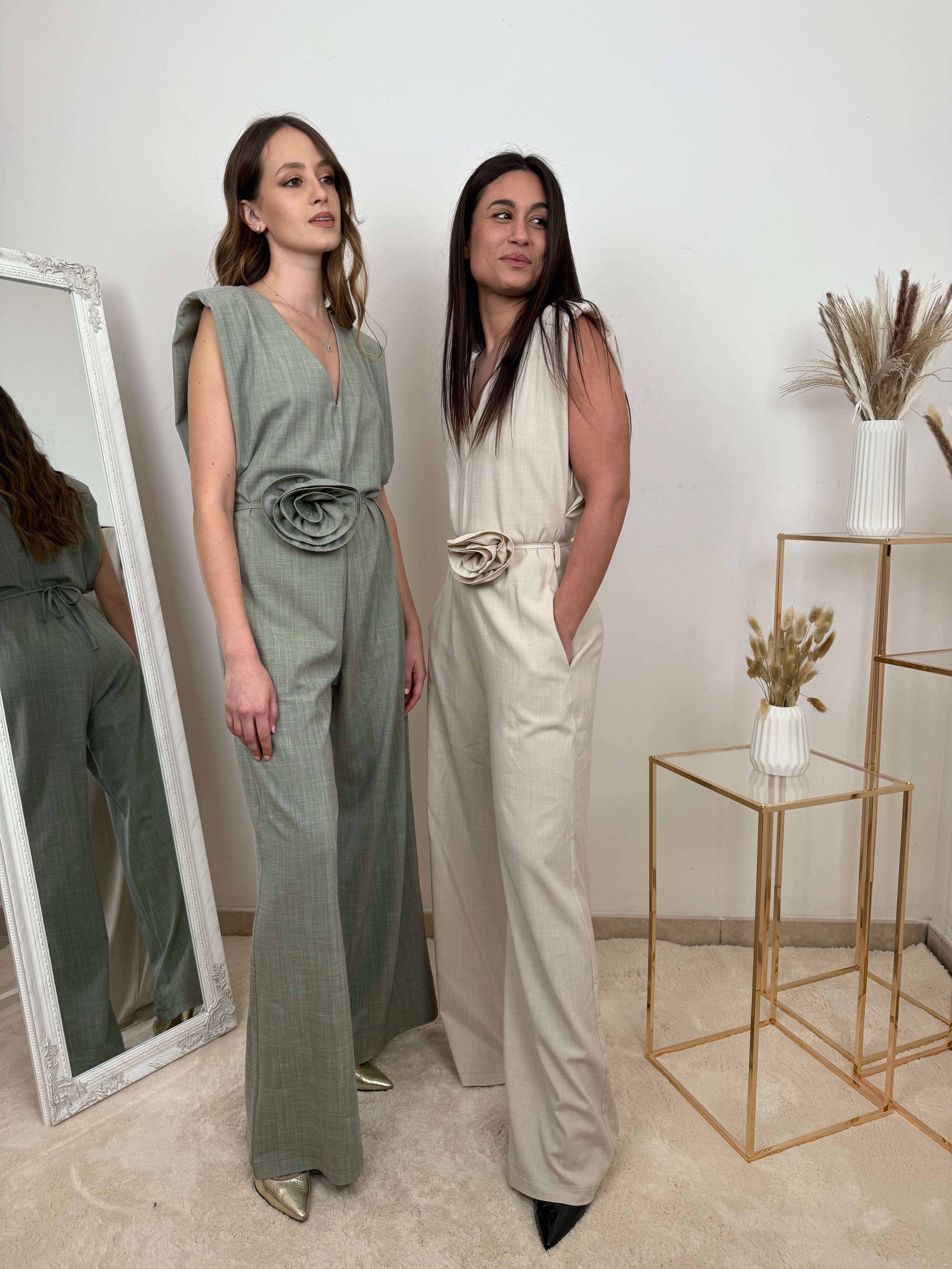 Tuta Intera "Flora" – Eleganza Fiorita