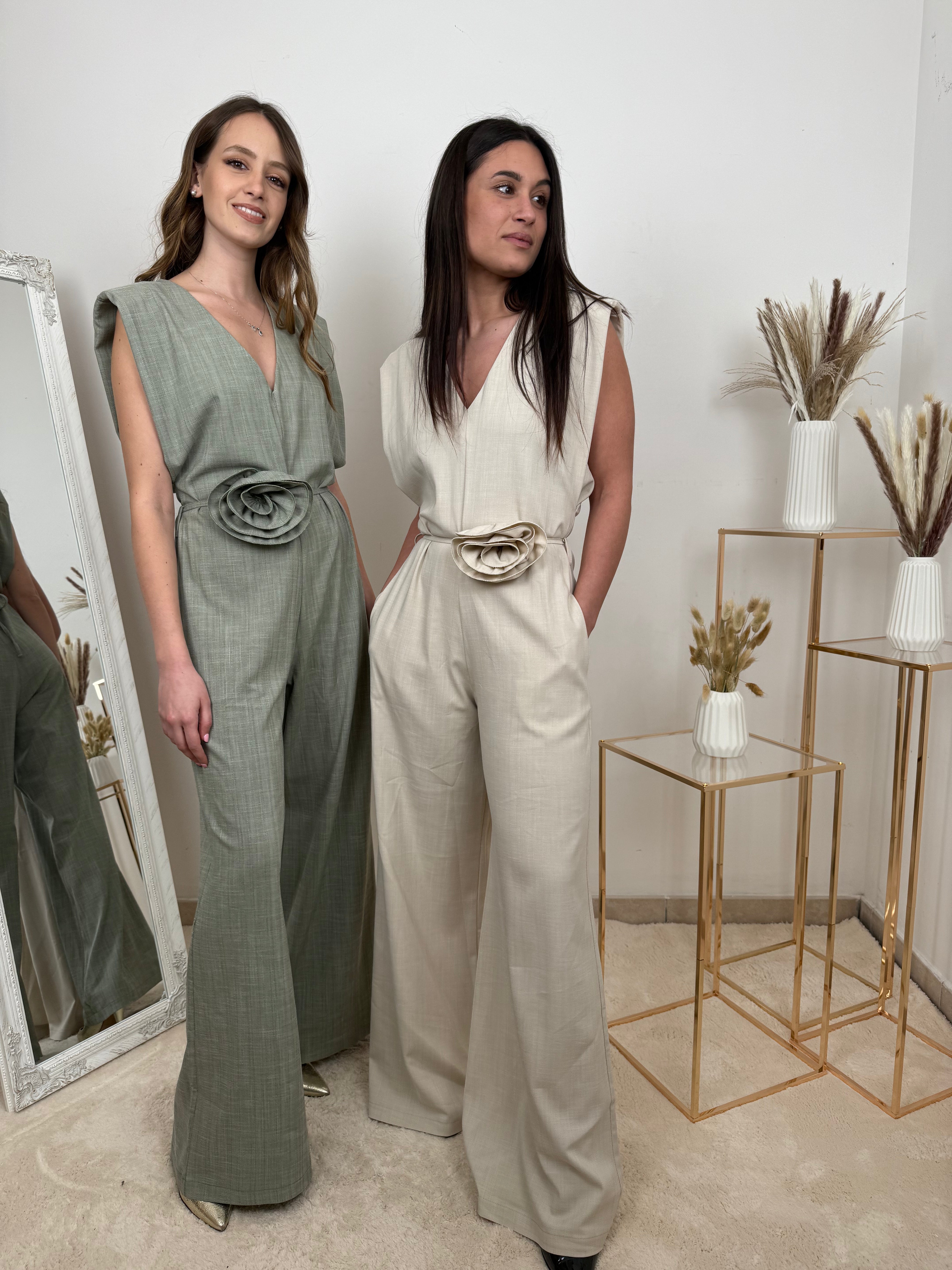 Tuta Intera "Flora" – Eleganza Fiorita