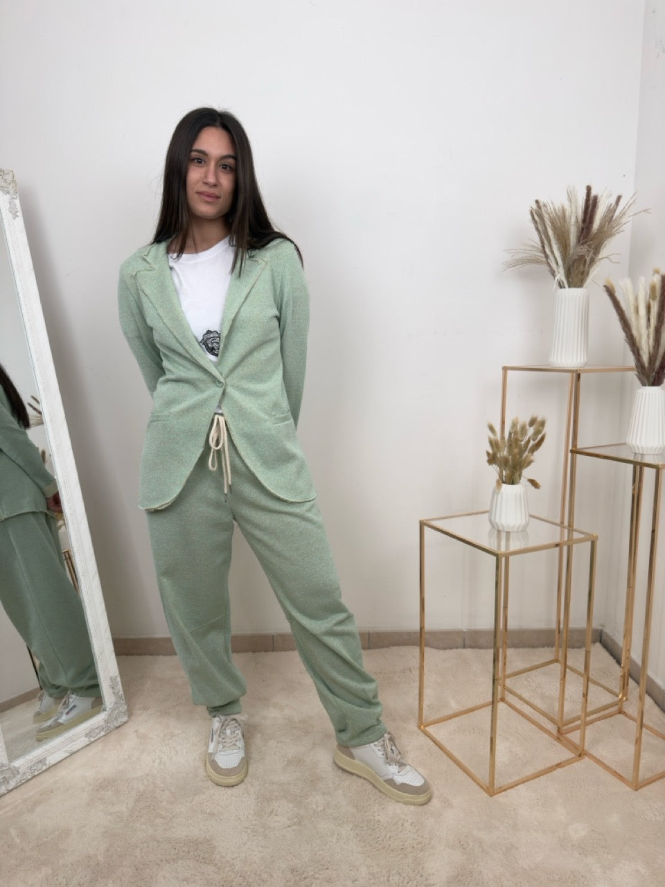 Completo Relax in Maglia Lurex