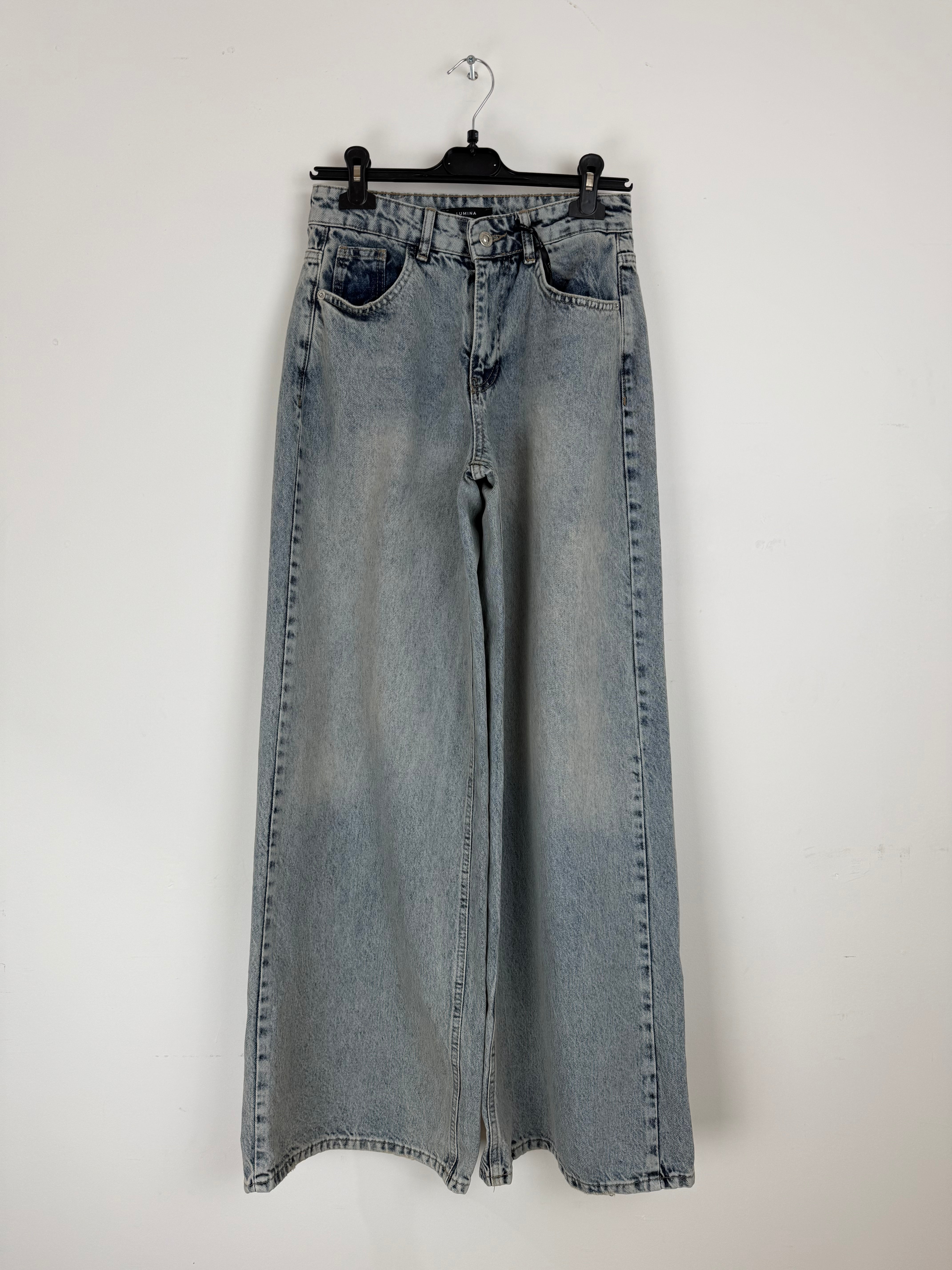 Jeans Wide Leg Vintage Wash