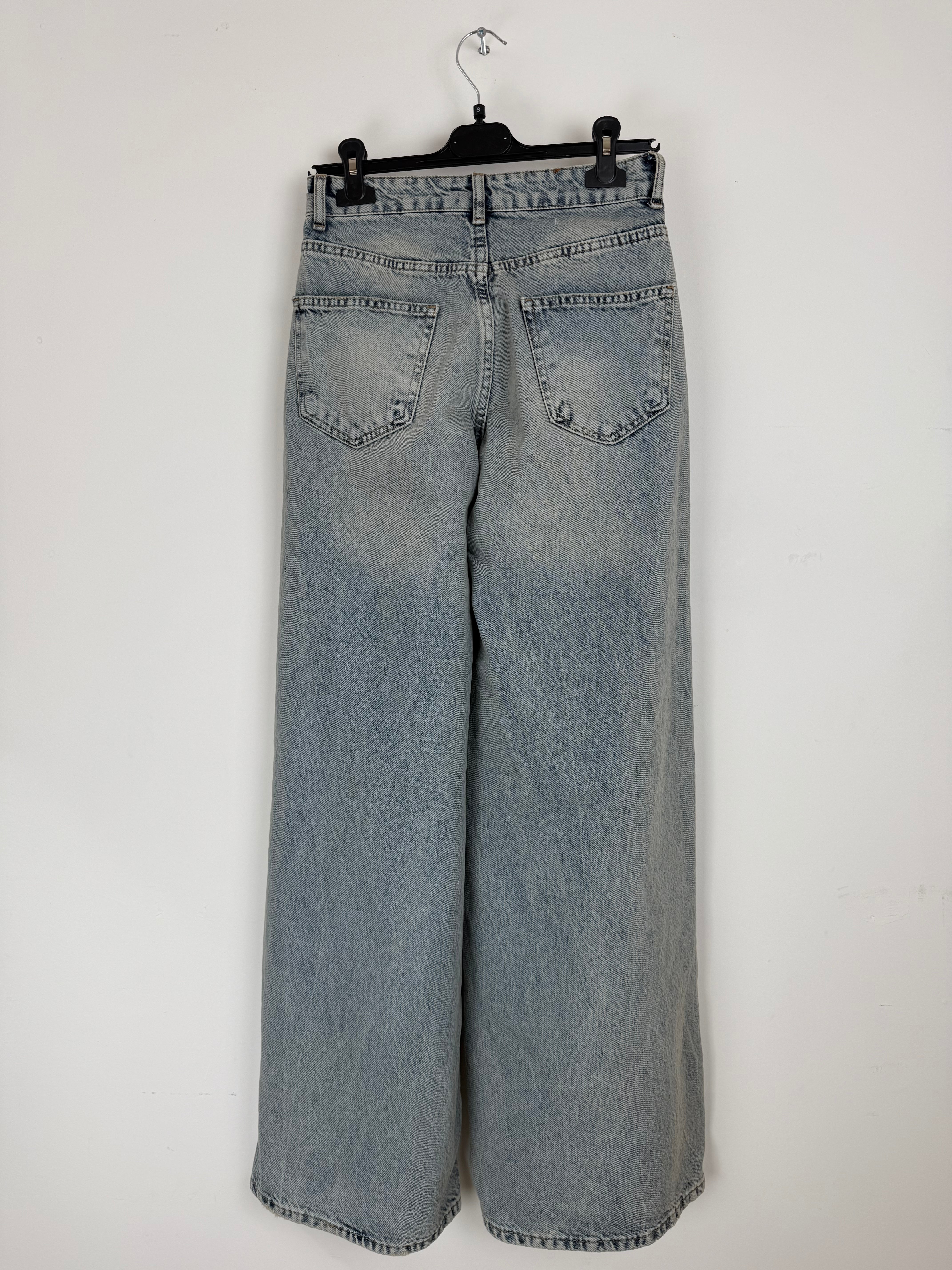 Jeans Wide Leg Vintage Wash