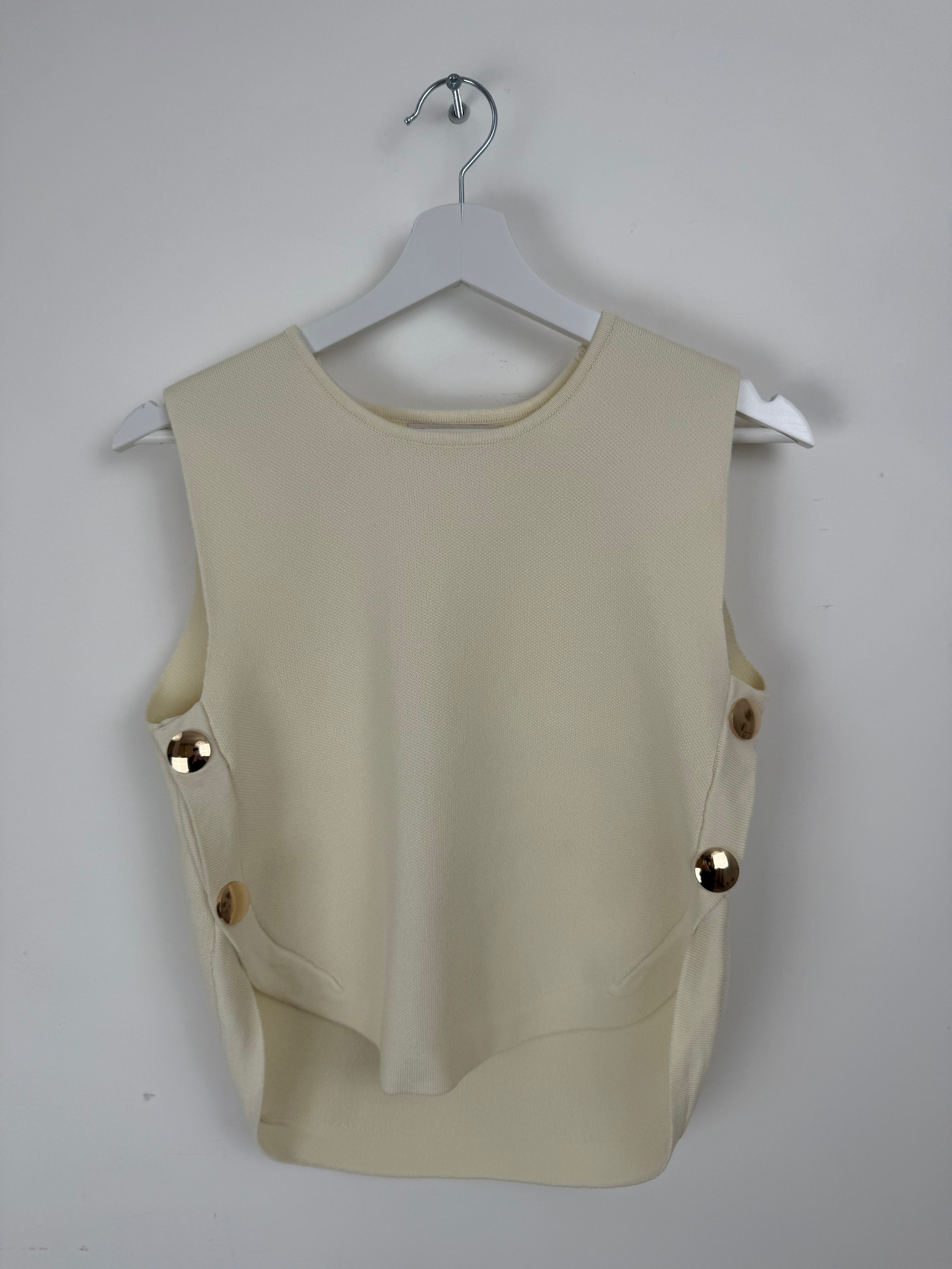 Gilet con Bottoni