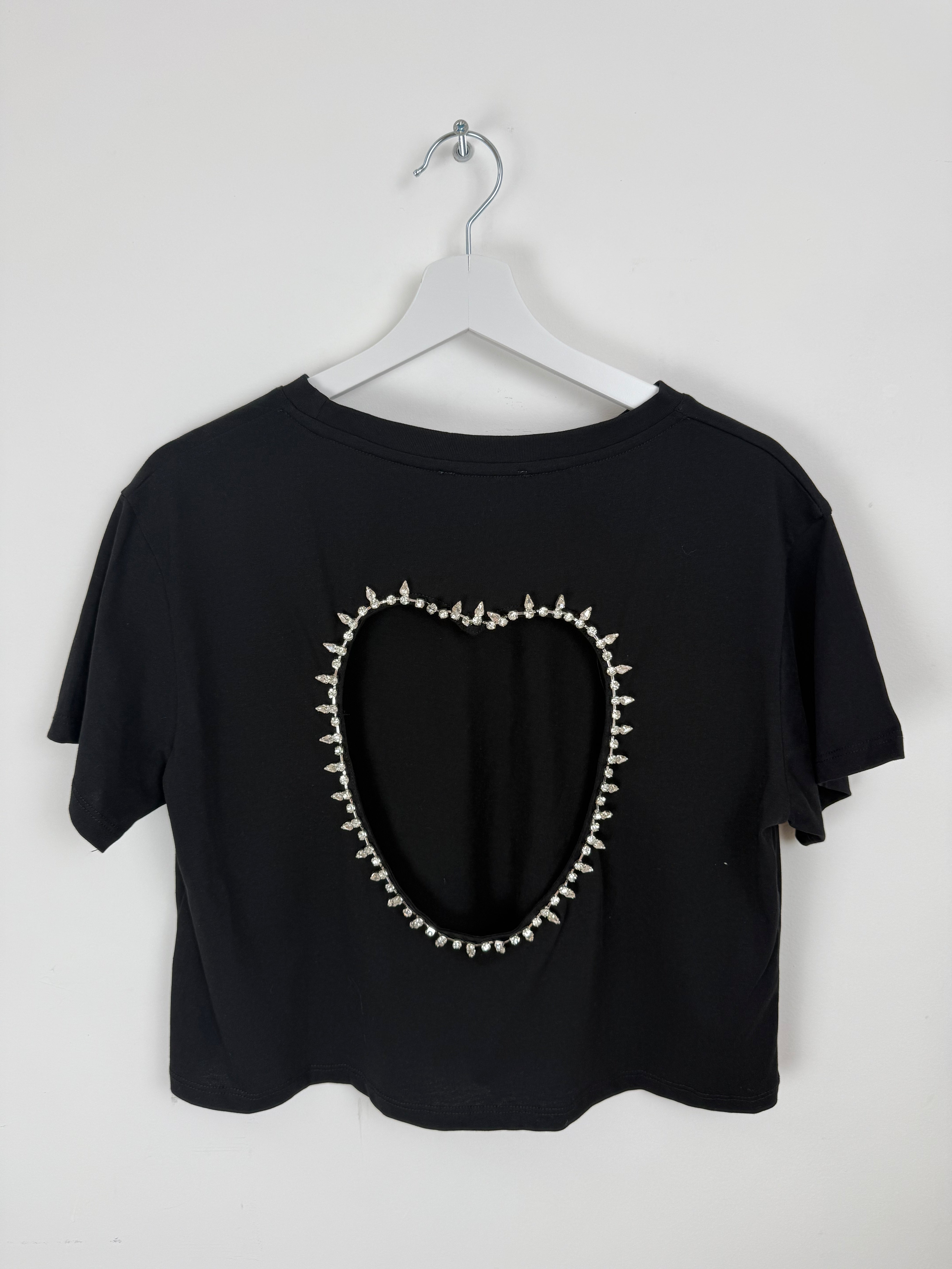 T-shirt Cuore Cristallo