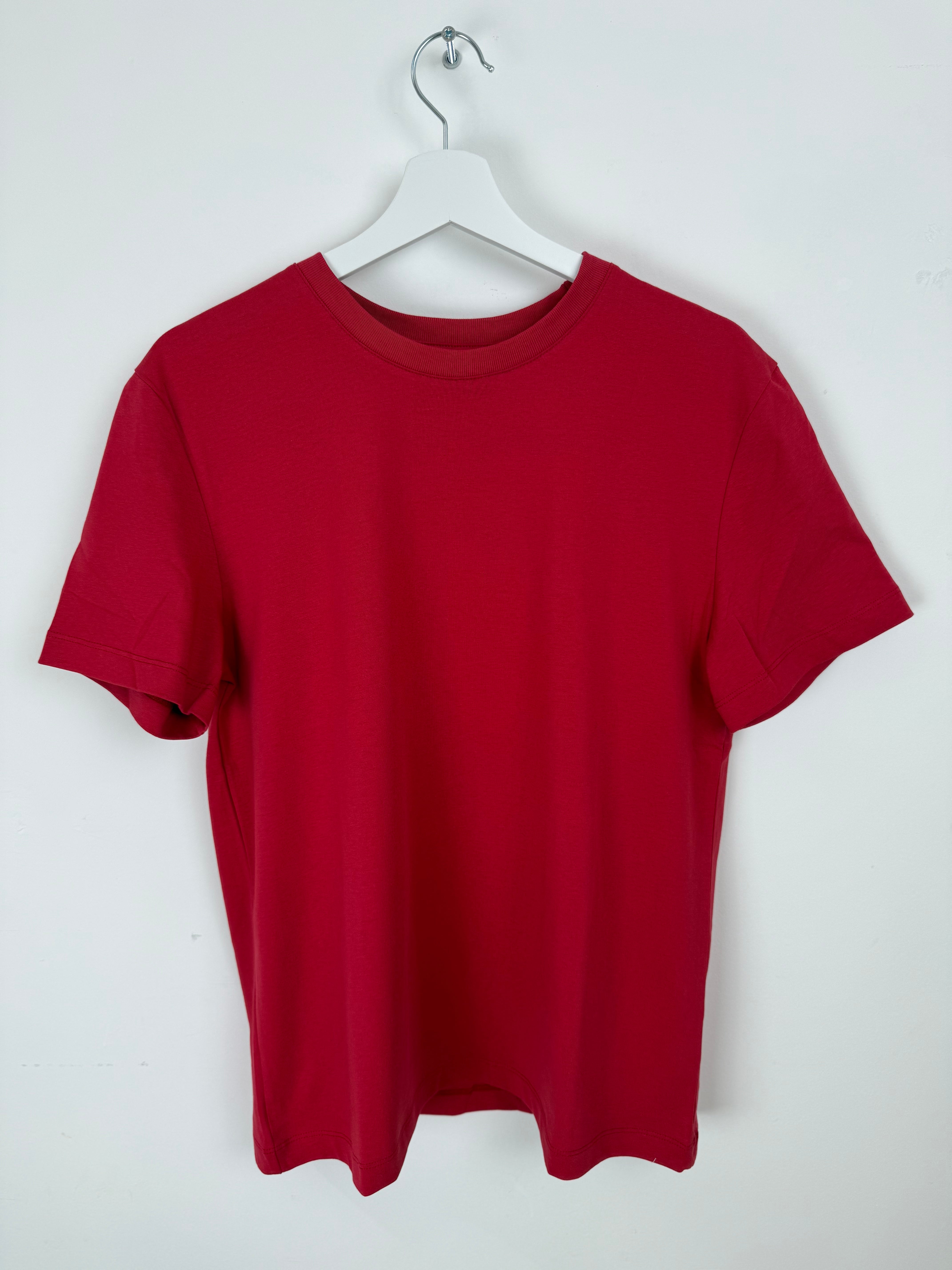 T-shirt Basic Color Pop Rosso