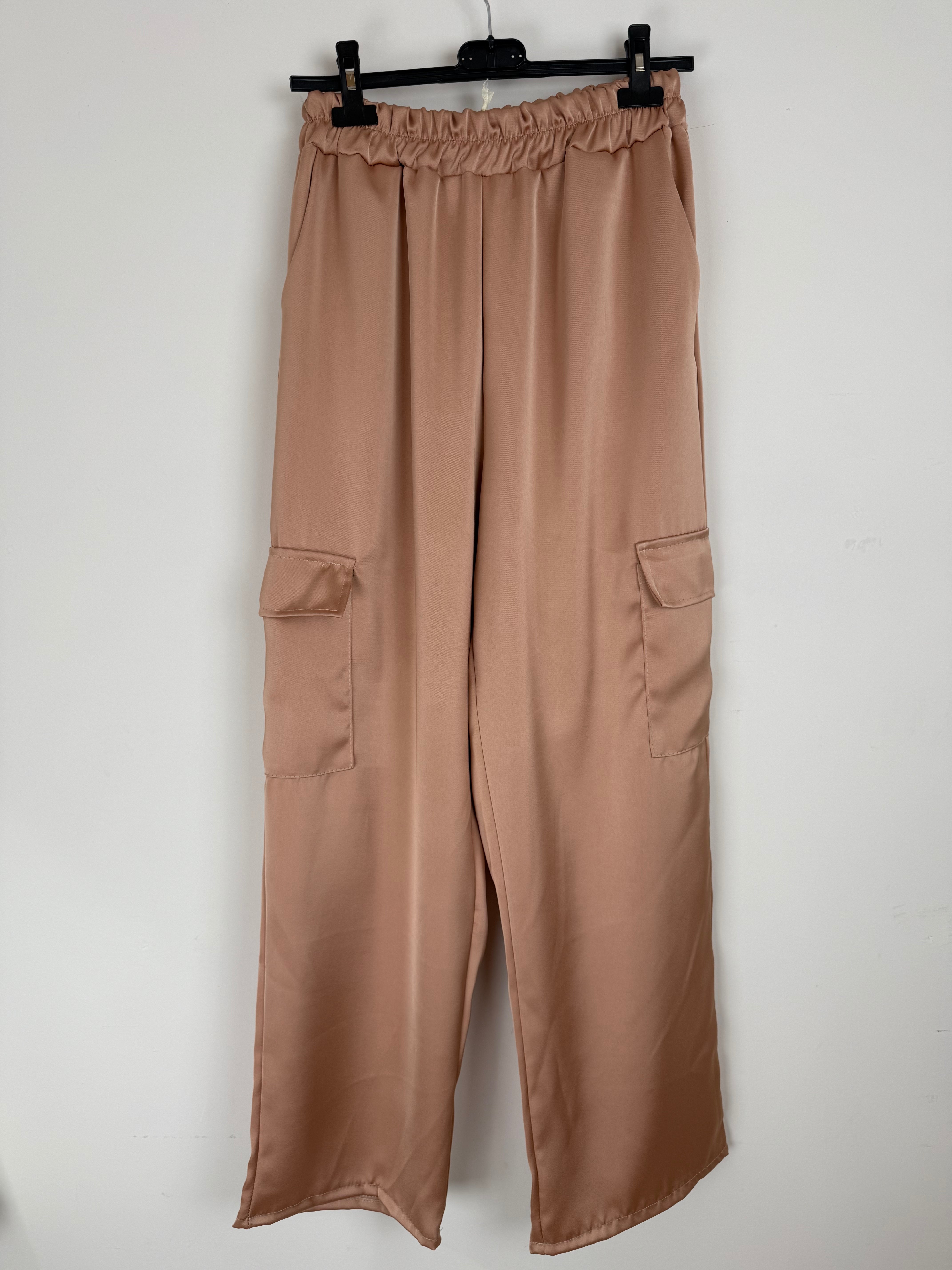 Pantalone Satin Cargo Soft