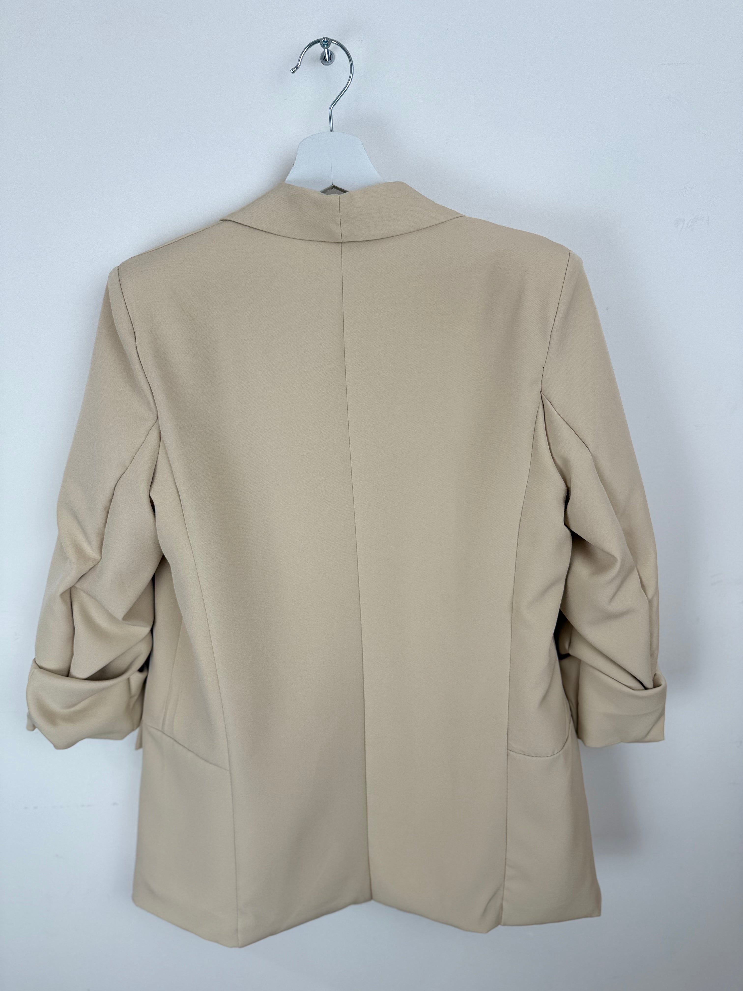 Blazer sabbia elegante