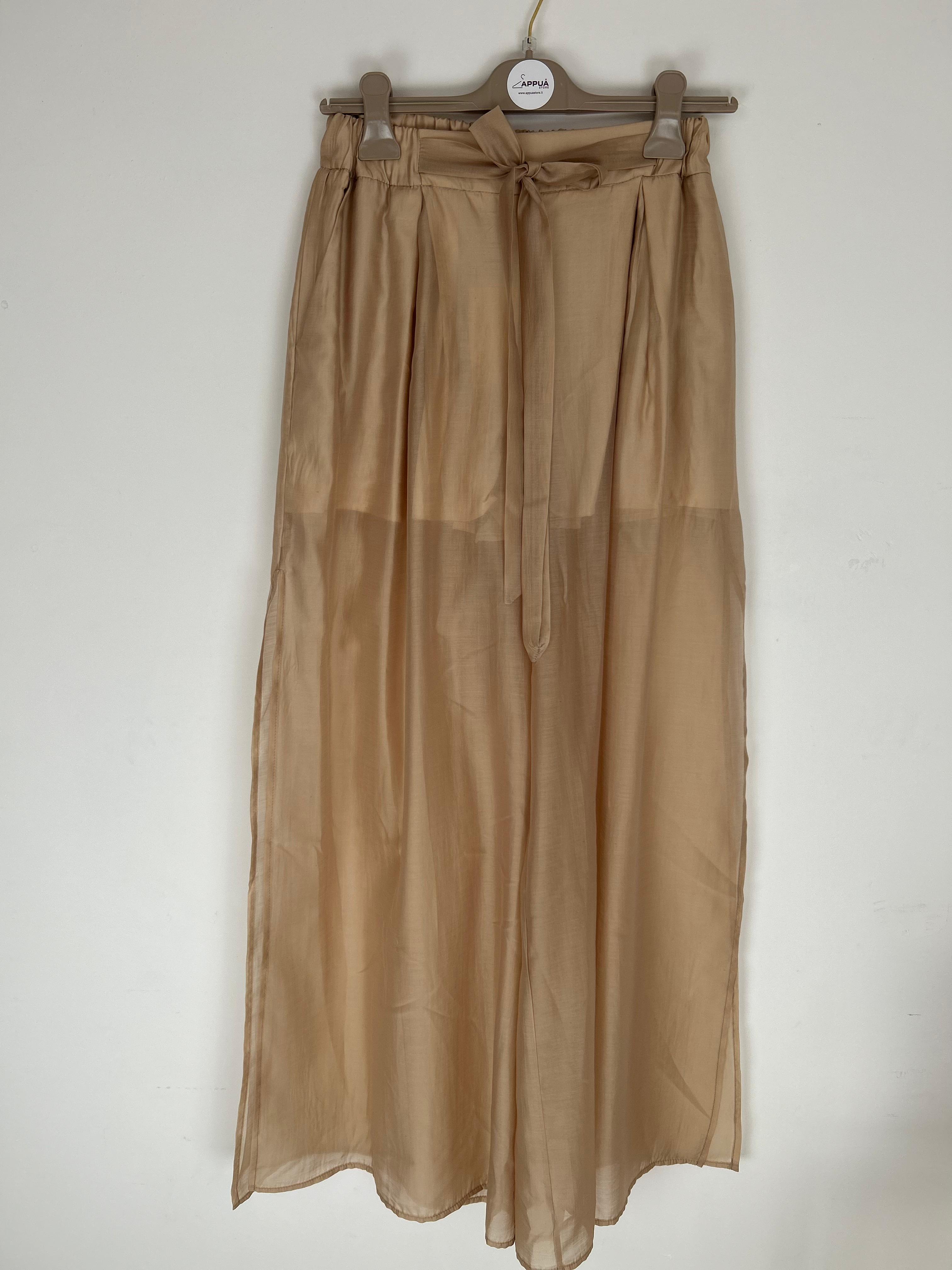 Pantaloni larghi con tasche laterali